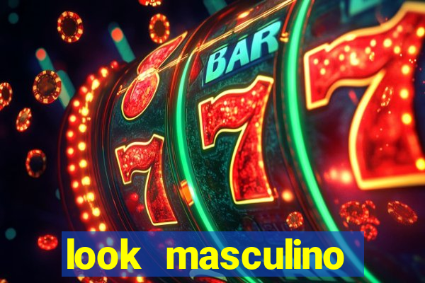look masculino blazer cinza